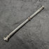 1880 antique sterling silver mechanical pencil extendable 77-100mm with intaglio